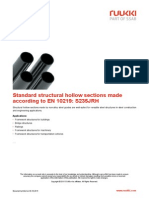 Standard Structural Hollow Sections Made According To EN 10219 S235JRH PDF