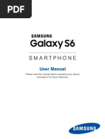 MetroPCS Samsung Galaxy S6 User Manual, SM-G920T1, English