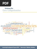 Core Competencies 2012