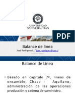 Balance de Linea