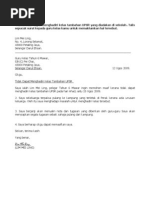 Surat Kiriman Tidak Rasmi