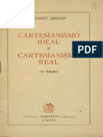 SÉRGIO, Antonio - Cartesianismo ideal e cartesianismo real.pdf