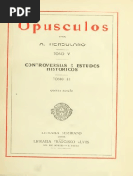 HERCULANO, Alexandre - Opusculos 06