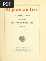 HERCULANO, Alexandre - Opusculos 08