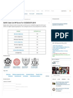 BARC Gate Cut Off Score For OCES - DGFS 2013 - Engistan - Engistan