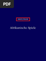 Ernst Jünger - Afrikanische Spiele