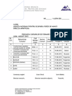 Ajofm DB - Prognoza Cursuri Formare Aug-Sept 015