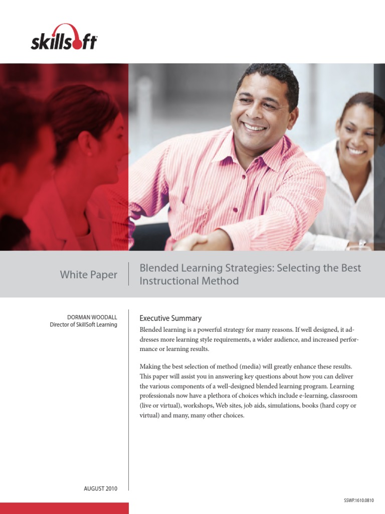 Blended Learning Strategies | PDF | Educational Technology | Distance ...