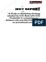 50786778 Icici Bank Project Report