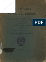 La Locura en La Hisotira de Los Humanos