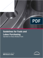 MAN Guidelines for Fuels and Lubes Purchasing