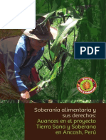 Soberania Alimentaria y Sus Derechos: Avances Del Proyecto Tierra Sana y Soberana en Ancash, Perú