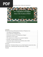 Download No Compulsion in Religion Islam  the Freedom of Belief by Center for Islam and Religious Freedom wwwIslamAndRForg SN288384026 doc pdf