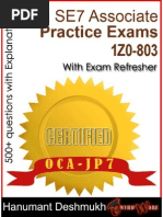 Ocajp Oracle Certified Associat - Deshmukh Hanumant