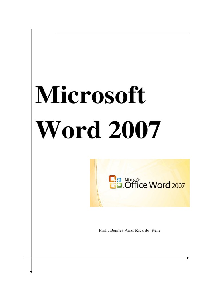 Manual Microsoft Word 2007 | PDF