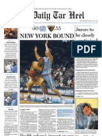 The Daily Tar Heel For March 24, 2010