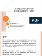 Quality Funtion Deployment (QFD)