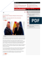 Recibe Ricardo Cabrisas Al Ministro de Economía de España _ Cubadebate