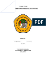 Analisis Kebakaran Laboratorium