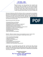 ISO 9001 / Konsultan ISO9001