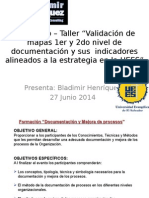 Presentación Taller de Procesos e Indicadores