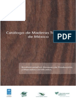 Catalogo-Madera Tropicales en Mexico