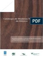 Catalogo-madera Tropicales en Mexico