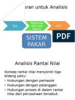 Pengaturan untuk Analisis