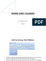 Word 2007 Courses