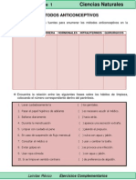 5to Grado - Ciencias Naturales - Métodos Anticonceptivos