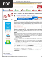 How to migrate a SQL Server database to a lower version.pdf