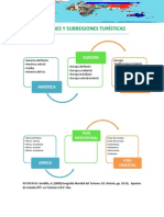 Regiones y Subregiones Turísticas