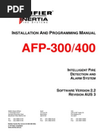 Afp-400 Inst Prog Manual