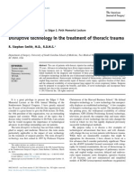 Disruptive Technology in The Treatment of Thoracic Trauma (2013)