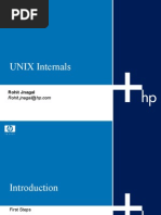 UNIX Internals: Rohit Jnagal