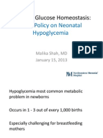 Hypoglycemia