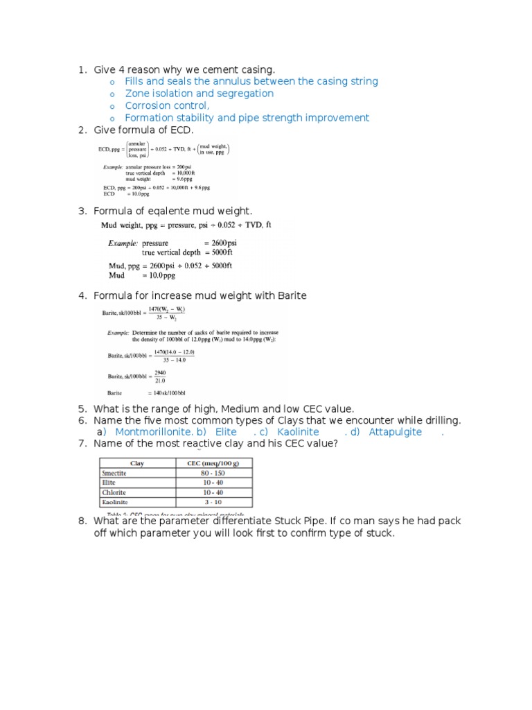 Essential Concepts for Mud Engineers | PDF | Corrosion | Physical Sciences