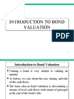 Introduction To Bond Valuation