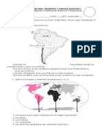 4° Prueba América, Nuestro-Continente