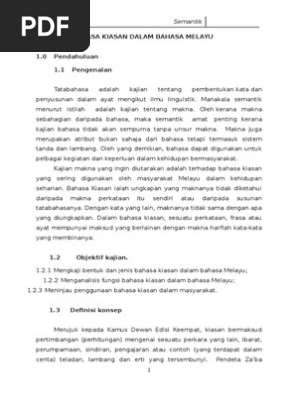 Bahasa Kiasan