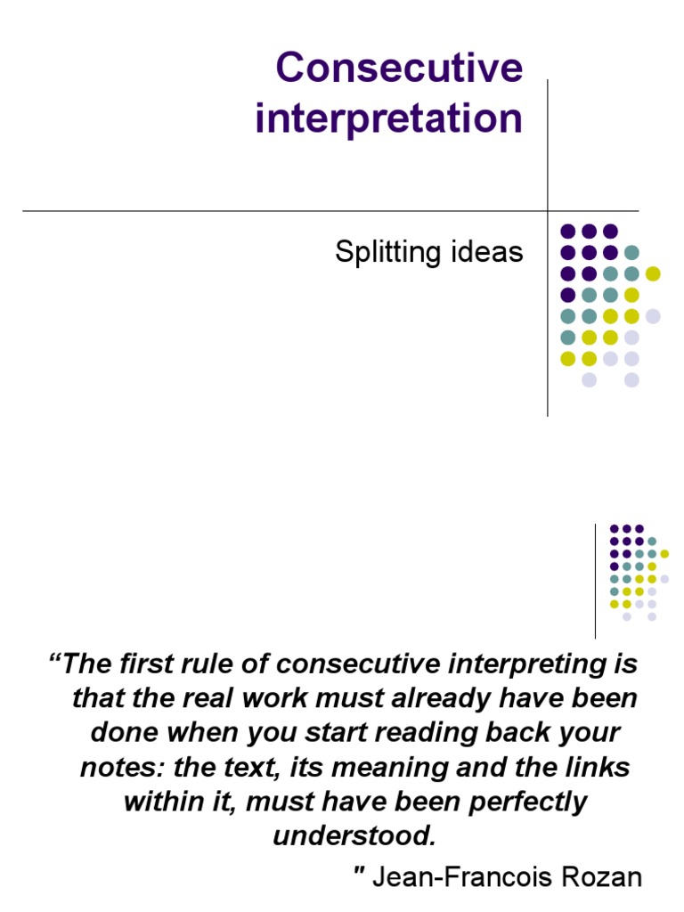 Mastering Consecutive Interpretation | PDF | Chechnya | Vladimir Putin