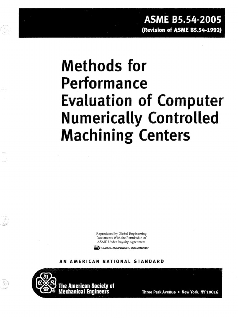 Asme B5.54-2005 | PDF