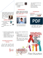 Leaflet Demensia