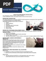 Nanaimo Roundtable Meeting Notes