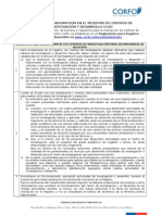 Requisitos Inscripcion Centros 25092013