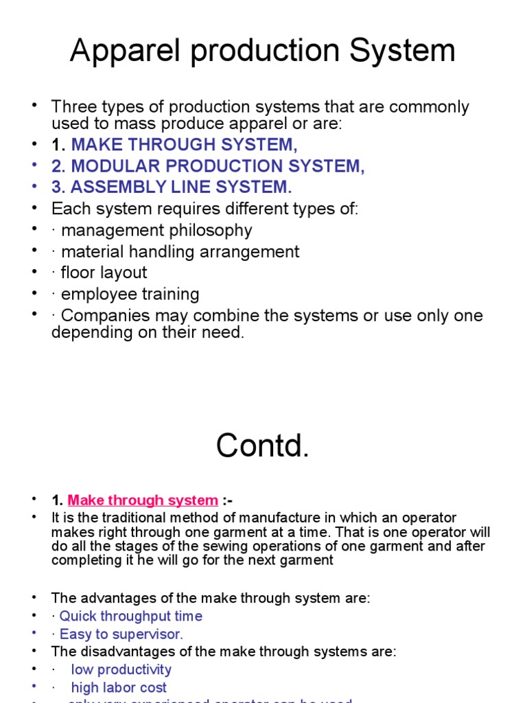APPAREL PRODUCTION MANAGEMENT TECHNICAL PACKAGE PDF visual data 8
