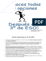 Opciones 3º ESO