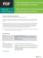 Microsoft Online Services Incentives Documentation