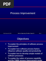 Process Improvement: ©ian Sommerville 2004 Software Engineering, 7th Edition. Chapter 28 Slide 1