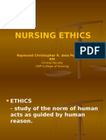Nursing Ethics: Raymund Christopher R. Dela Peña, RN, RM